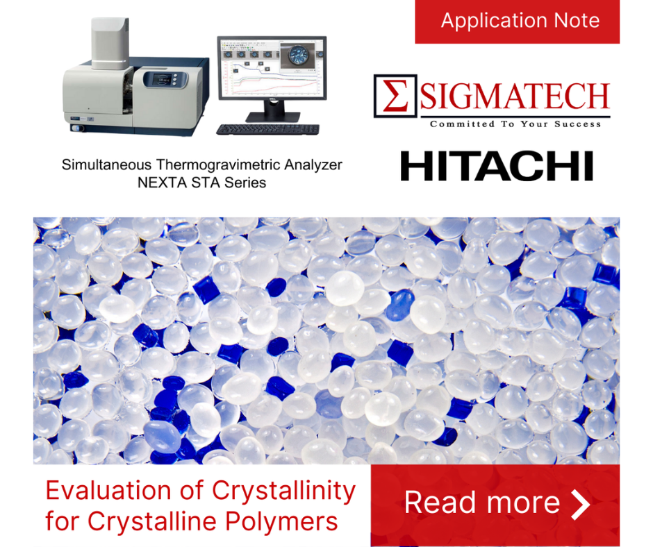 Thermal Analysis Evaluation of Crystallinity for Crystalline Polymers